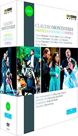 Monteverdi Cycle: Odysseus/Orpheus/Poppea, 5 DVDs (DVD Video)