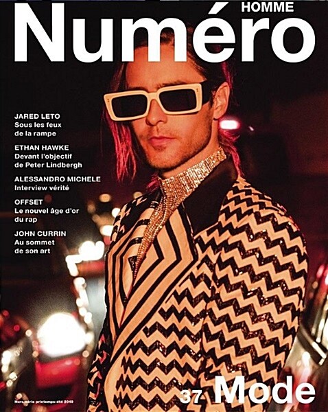 Numero Homme (반년간 프랑스판): 2019년 No.37