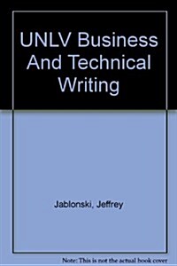 UNLV Business And Technical Writing (Paperback, 3rd)