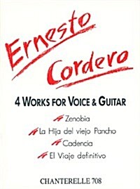 4 Works for Voice & Guitar (Paperback, Bilingual)