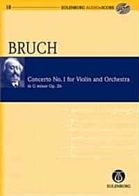 Concerto No. 1 for Violin and Orchestra in G Minor/ g-Moll Op. 26 (Paperback, Compact Disc)