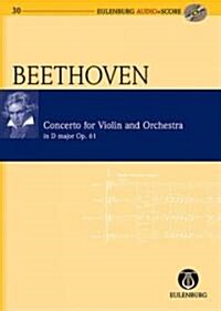 Concerto for Violin and Orchestra in D Major / D-Dur Op. 61 (Paperback, Compact Disc)