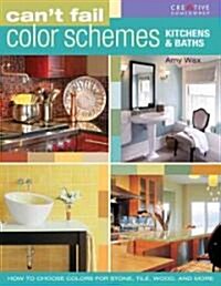 Cant Fail Color Schemes (Paperback, Spiral)