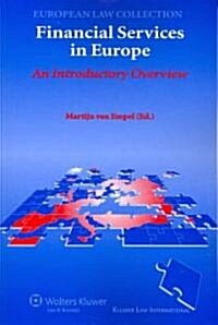 Financial Services in Europe: An Introductory Overview (Paperback)