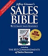 The Sales Bible: The Ultimate Sales Resource (Audio CD)