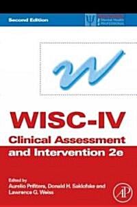WISC-IV Clinical Assessment and Intervention (Hardcover, 2)
