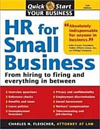 HR for Small Business: An Essential Guide for Managers, Human Resources Professionals, and Small Business Owners (Paperback, 2)