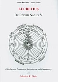 Lucretius: De Rerum Natura V (Paperback)