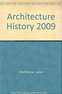 Architecture History 2009 (Paperback)
