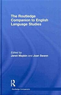 The Routledge Companion to English Language Studies (Hardcover, 1st)