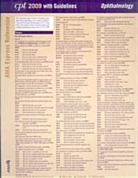 CPT 2009 Express Reference Coding Card Ophthalmology (Cards, 1st, LAM)