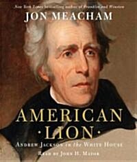 [중고] American Lion: Andrew Jackson in the White House (Audio CD)