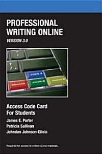 Professional Writing Online Version 3.0 (Pass Code)