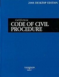 California Code of Civil Procedure 2008 (Paperback)