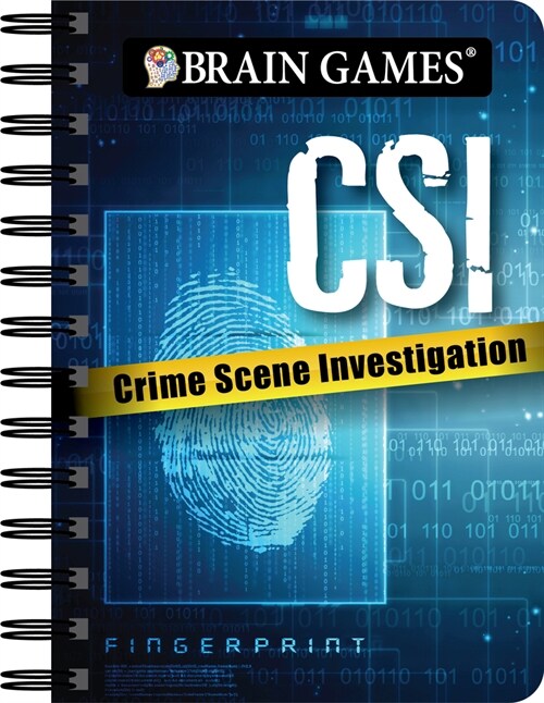Brain Games - To Go - Csi: Crime Science Investigation Puzzles (Spiral)