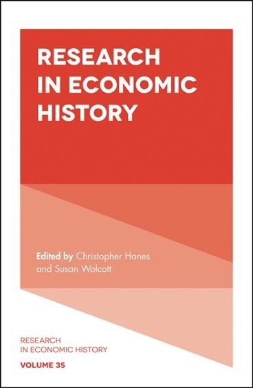 Research in Economic History (Hardcover)