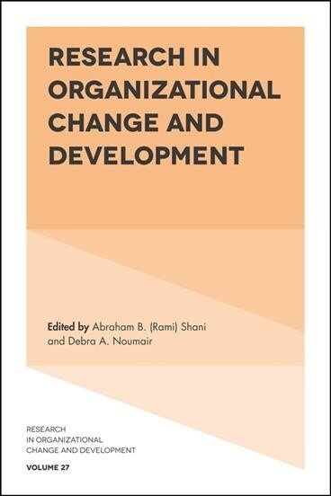 Research in Organizational Change and Development (Hardcover)