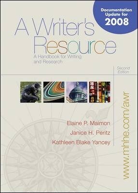 A Writers Resource Update (Paperback, 2nd, Spiral)