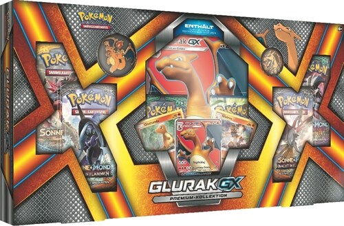 Pokemon, Glurak-GX Premium Kollektion (Sammelkartenspiel) (Game)