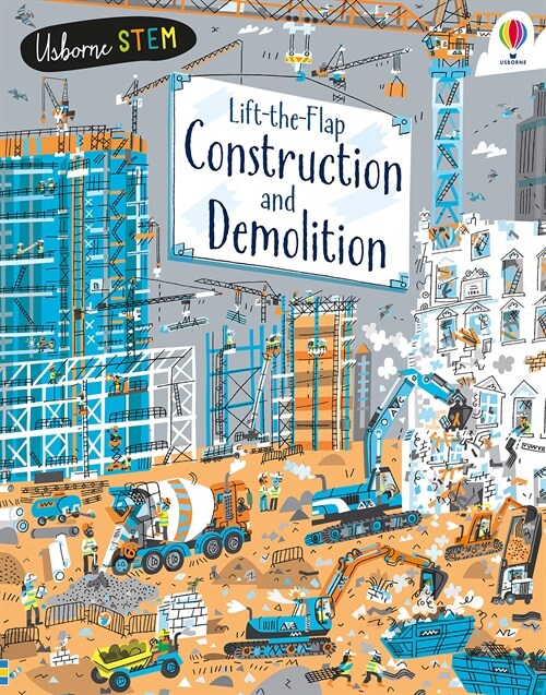 Lift-the-Flap Construction & Demolition (Board Book)