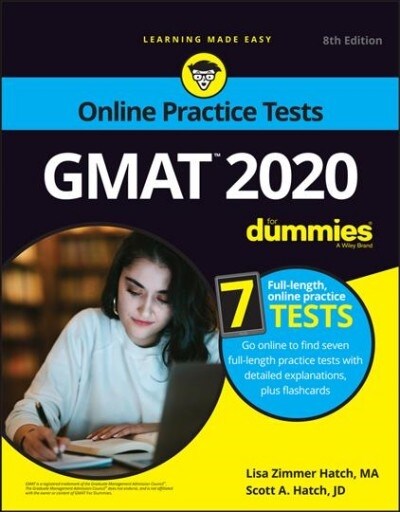 GMAT for Dummies 2020: Book + 7 Practice Tests Online + Flashcards (Paperback, 8)