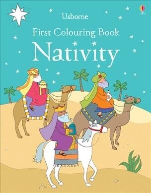 First Colouring Book Nativity (Paperback, New ed)