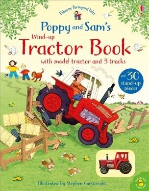 Poppy and Sams Wind-Up Tractor Book (Board Book)