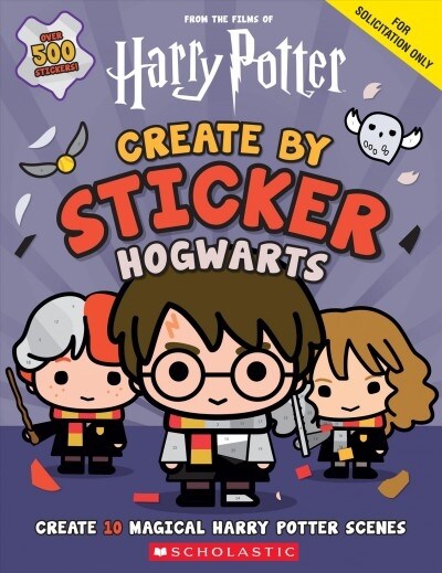 [중고] Harry Potter: Create by Sticker: Hogwarts (Paperback)