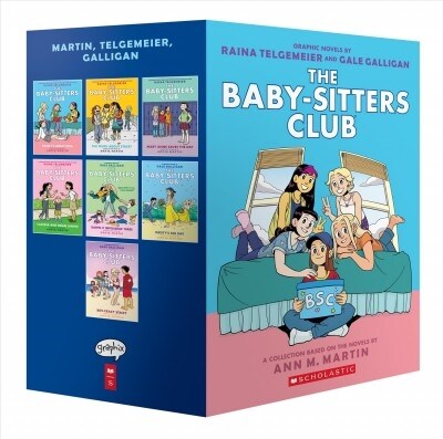 [중고] The Baby-Sitters Club Graphic Novels #1-7 Boxed Set (Paperback 7권, Full Color)