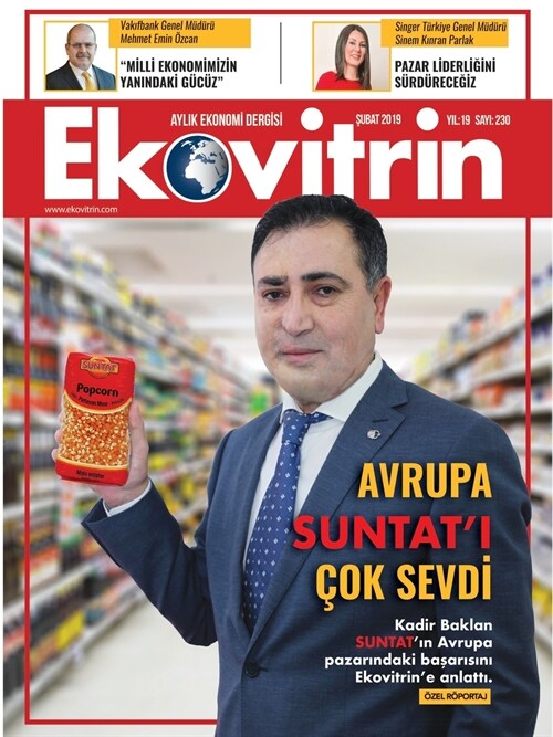 Ekovitrin: Subat 2019 Sayısı (Paperback)