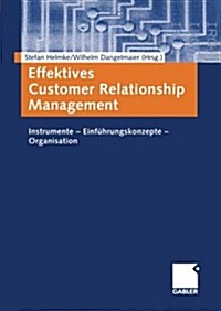 Effektives Customer Relationship Management: Instrumente -- Einf?rungskonzepte -- Organisation (Paperback, 2001)