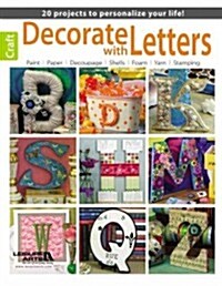 Decorate with Letters (Paperback)