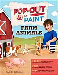 Pop-Out & Paint Farm Animals (Paperback, ACT, CSM)