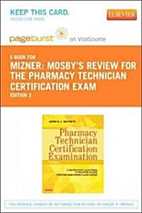 Mosbys Review for the Pharmacy Technician Certification Examination, Access Code (Pass Code, 3rd)