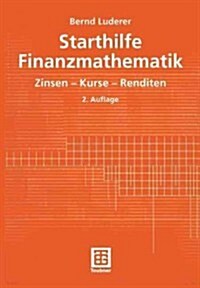 Starthilfe Finanzmathematik (Paperback, 2nd)