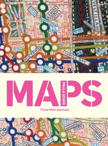 Paula Scher Maps New York/Paris/London: Three Mini Journals (Paperback)