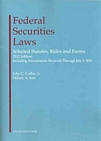 Federal Securities Laws, 2012 (Paperback)