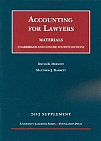 Accounting for Lawyers (Paperback, 4th, Supplement)