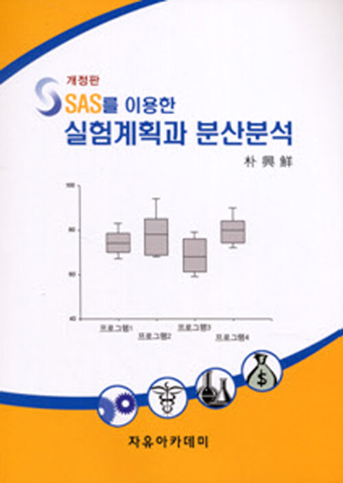 SAS를 이용한 실험계획과 분산분석