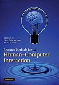 Research Methods for Human-Computer Interaction (Hardcover, 1st)