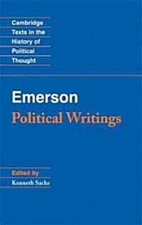Emerson: Political Writings (Hardcover)