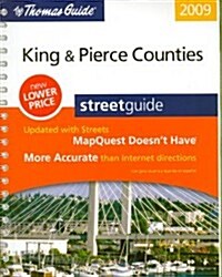 The Thomas Guide 2009 King & Pierce Counties, Washington (Paperback)