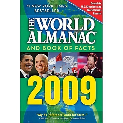 The World Almanac and Book of Facts 2009 (Hardcover)