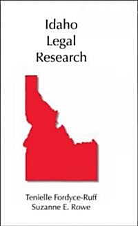 Idaho Legal Research (Paperback)