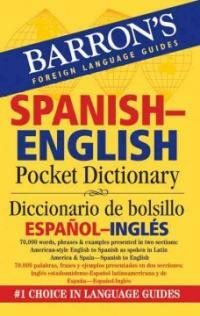 Barron's Spanish-English Pocket Dictionary/Diccionario de Bolsillo Espanol-Ingles (Paperback)