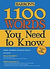 Barrons 1100 Words You Need to Know (Paperback, 5th)