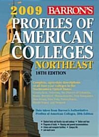 Barrons Profiles of American Colleges Northeast 2009 (Paperback, 18th, Revised)