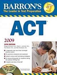 Barrons ACT 2009 (Paperback, CD-ROM, 15th)