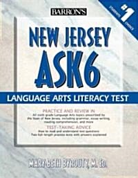 Barrons New Jersey Ask6 Language Arts Literacy Test (Paperback)