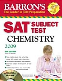 Barrons SAT Subject Test Chemistry 2009 (Paperback, CD-ROM, 9th)